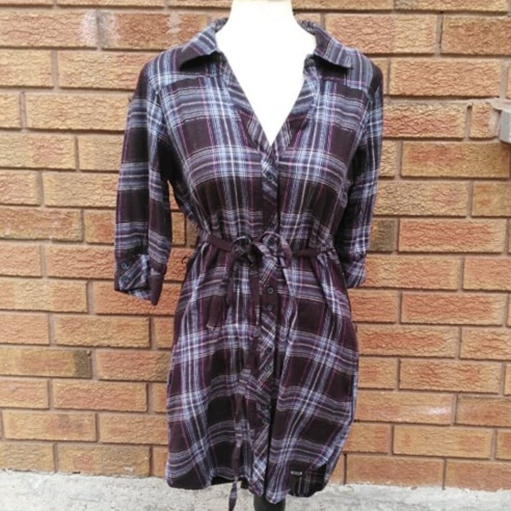 Roxy Shirt flannel shirtdress